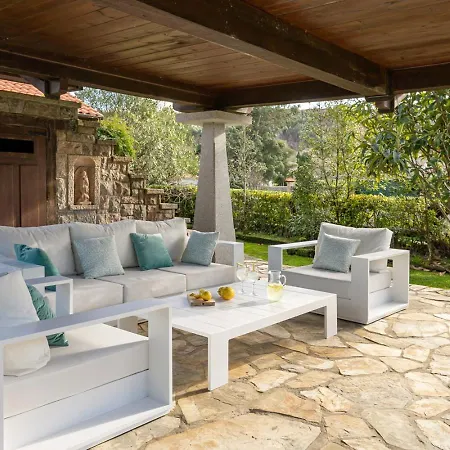 Casa En La Costa Con Wifi Jardin Y Barbacoa Country house Llanes
