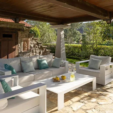 Casa En La Costa Con Wifi Jardin Y Barbacoa * Llanes
