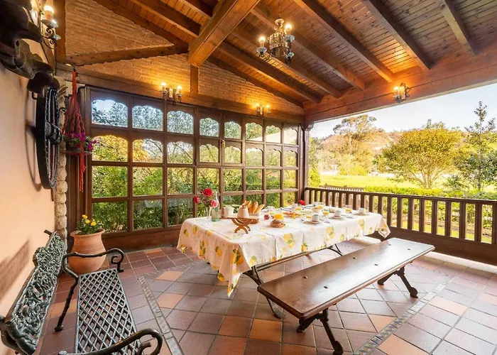 Casa En La Costa Con Wifi Jardín Y Barbacoa Casa rural