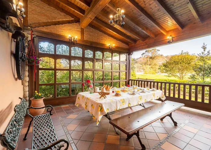 Casa En La Costa Con Wifi Jardín Y Barbacoa Casa rural *